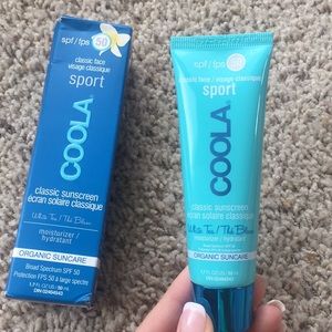 Coola face sport SPF 50 white tea moisturizer